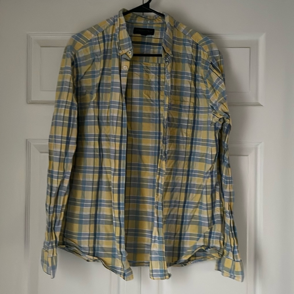 Aeropostale plaid button down shirt